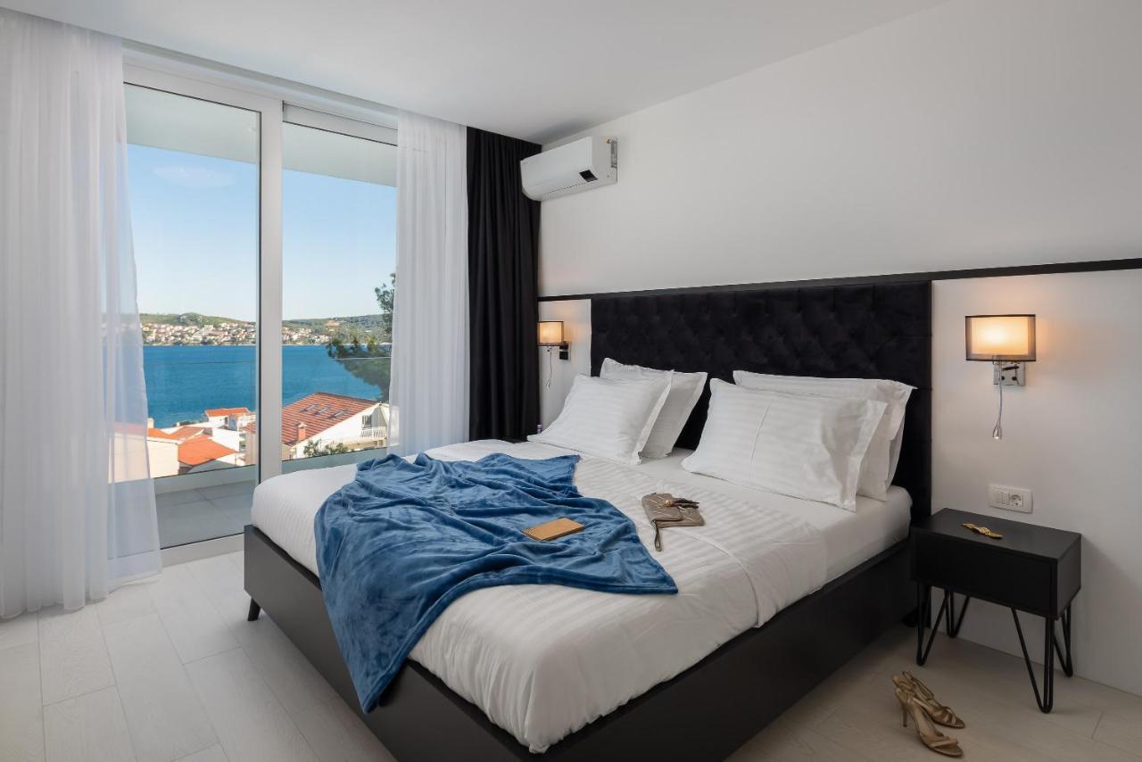 Villa Adria View With Heated Pool I Trogir Exterior foto