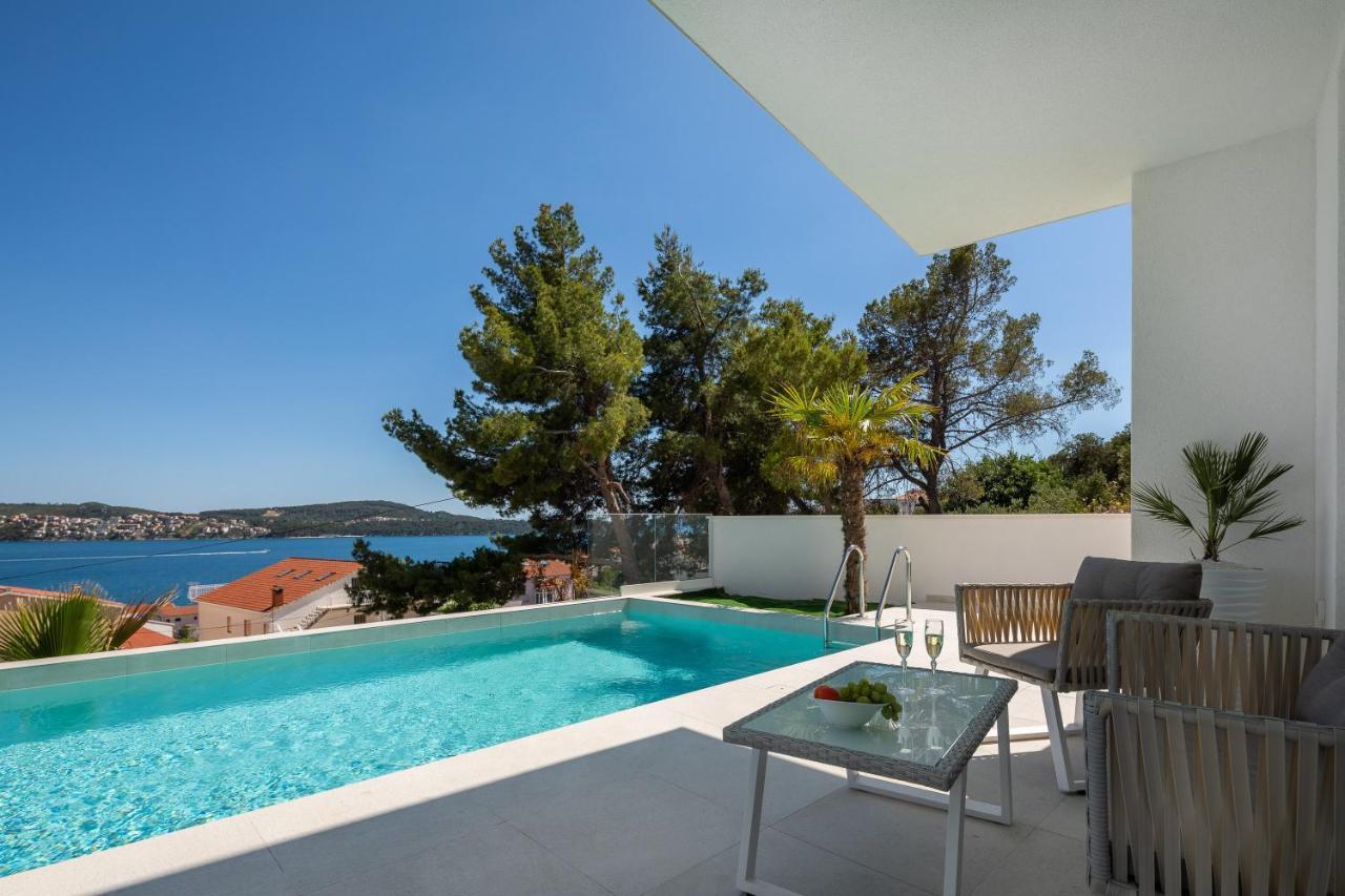 Villa Adria View With Heated Pool I Trogir Exterior foto
