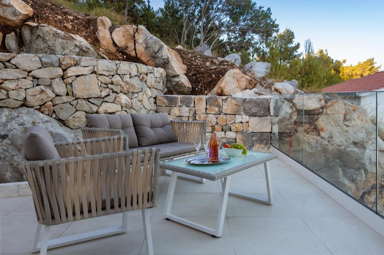 Villa Adria View With Heated Pool I Trogir Exterior foto